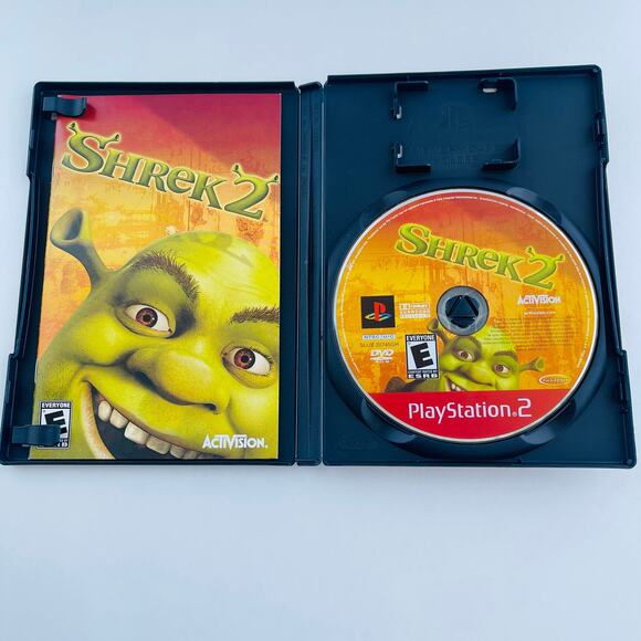 Shrek 2 Sony PlayStation 2 PS2 2004 Everyone CIB - Picture 5 of 11